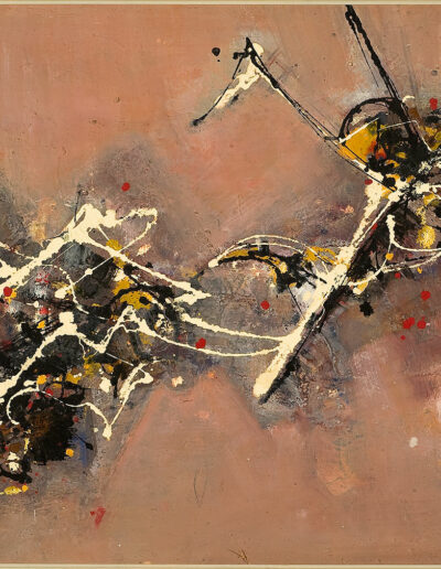 Le Fugitif, acrylique sur toile
