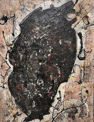 Le Repli, acrylique sur toile